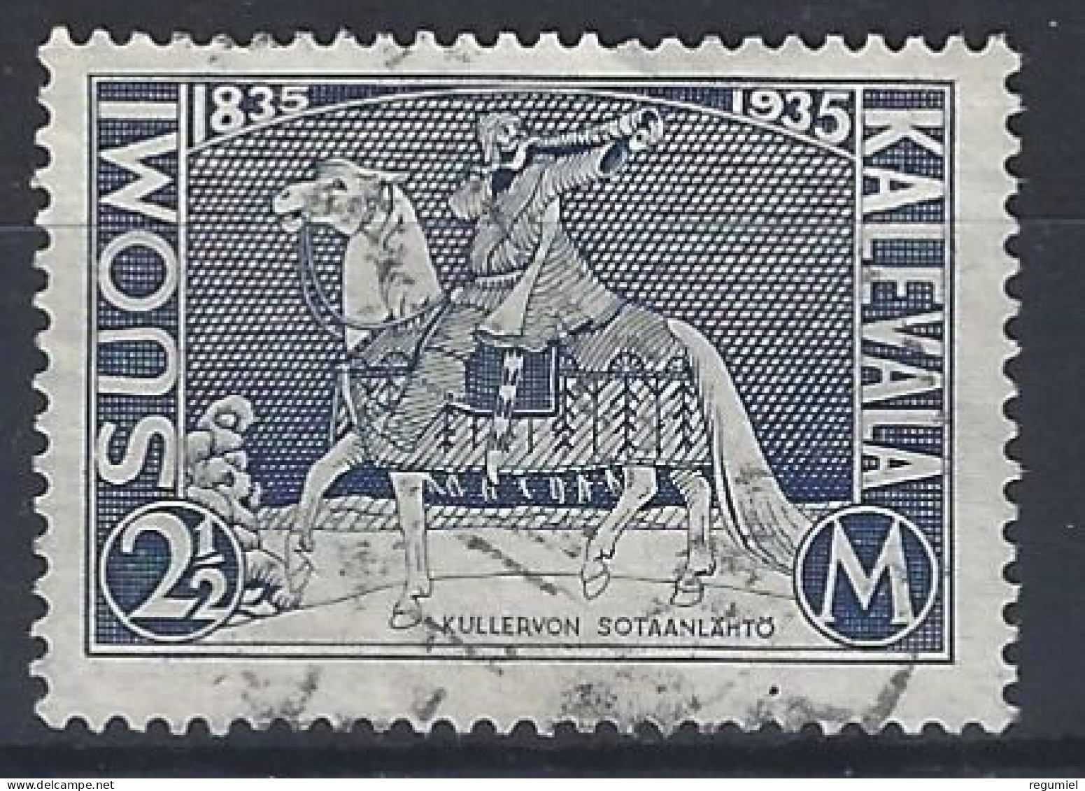 Finlandia U  185 (o) Usado.1935 - Usati