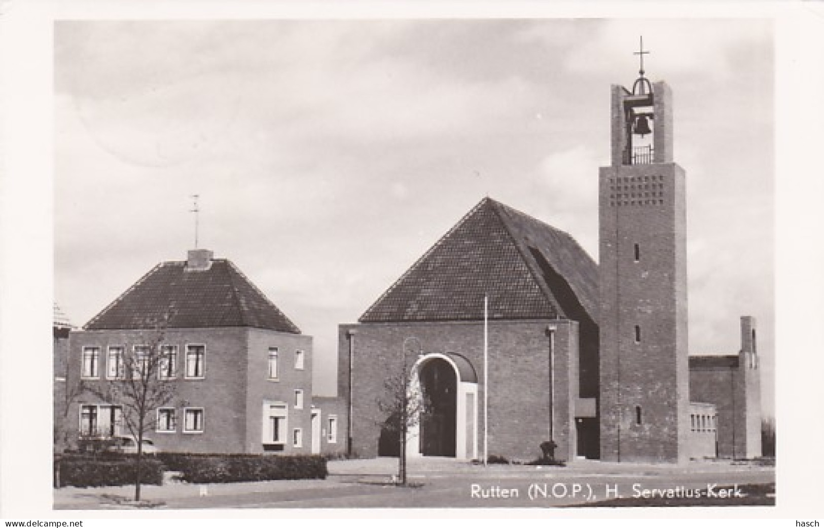 2549121Rutten, (N. O. P.)  H. Servatius Kerk.-1969(FOTO KAART) ) (minuscule Vouwen In De Hoeken) - Sonstige & Ohne Zuordnung