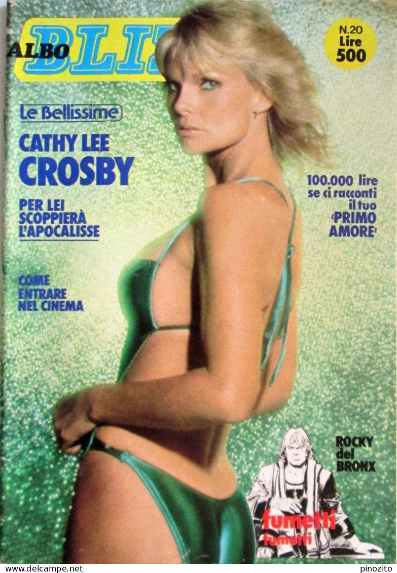 ALBO BLIZ 20 1982 Cathy Lee Crosby Mimmo Cavallo Bluebells Jane Fonda Isabelle Adjani - Television