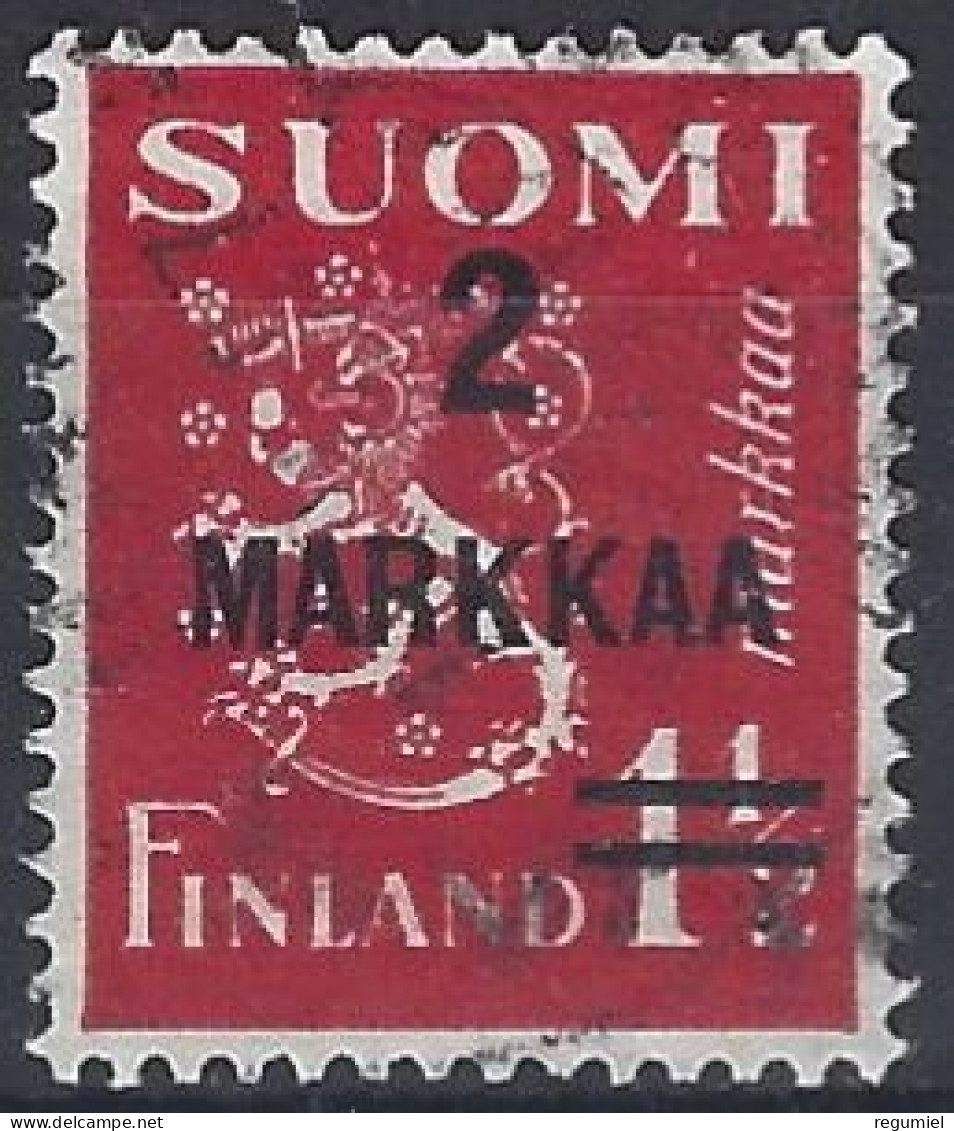 Finlandia U  194 (o) Usado.1937 - Gebraucht