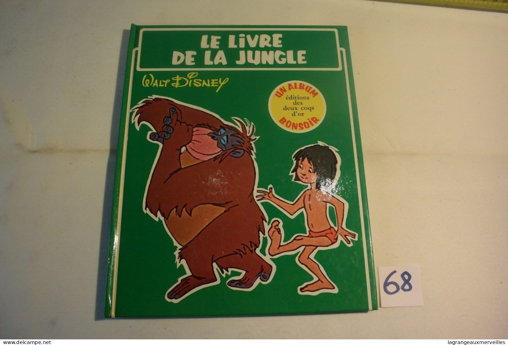 C68 Livre Enfant - Le Livre De La Jungle - Walt Disney - Disney