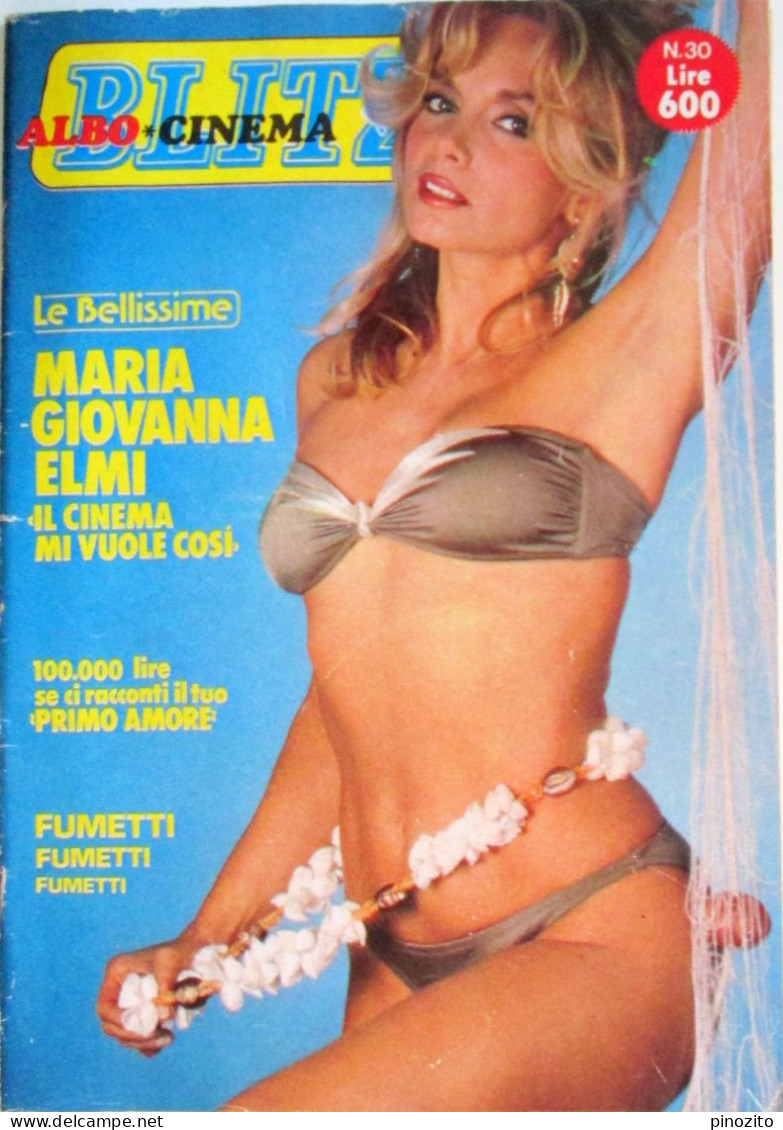 ALBO BLITZ 30 1982 Maria Giovanna Elmi Clint Eastwood Ursula Andress Sean Connery - Televisione