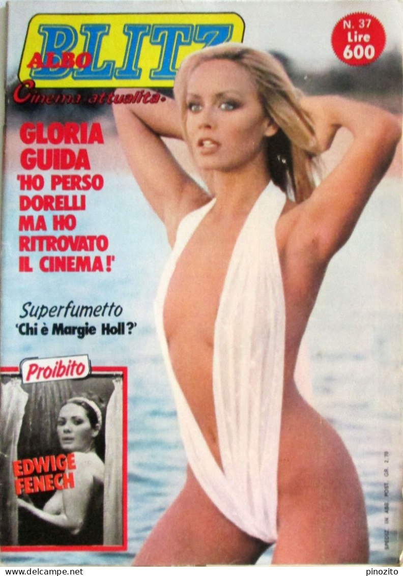 ALBO BLITZ 37 1982 Gloria Guida Edwige Fenech Massimo Troisi Gena Gas Brooke Shields - TV