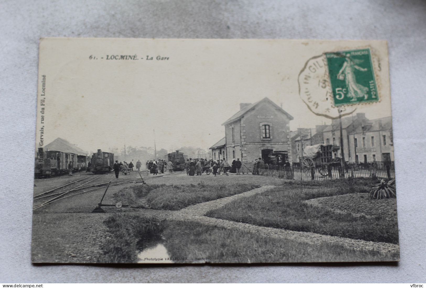 Locminé, La Gare, Morbihan 56 - Locmine