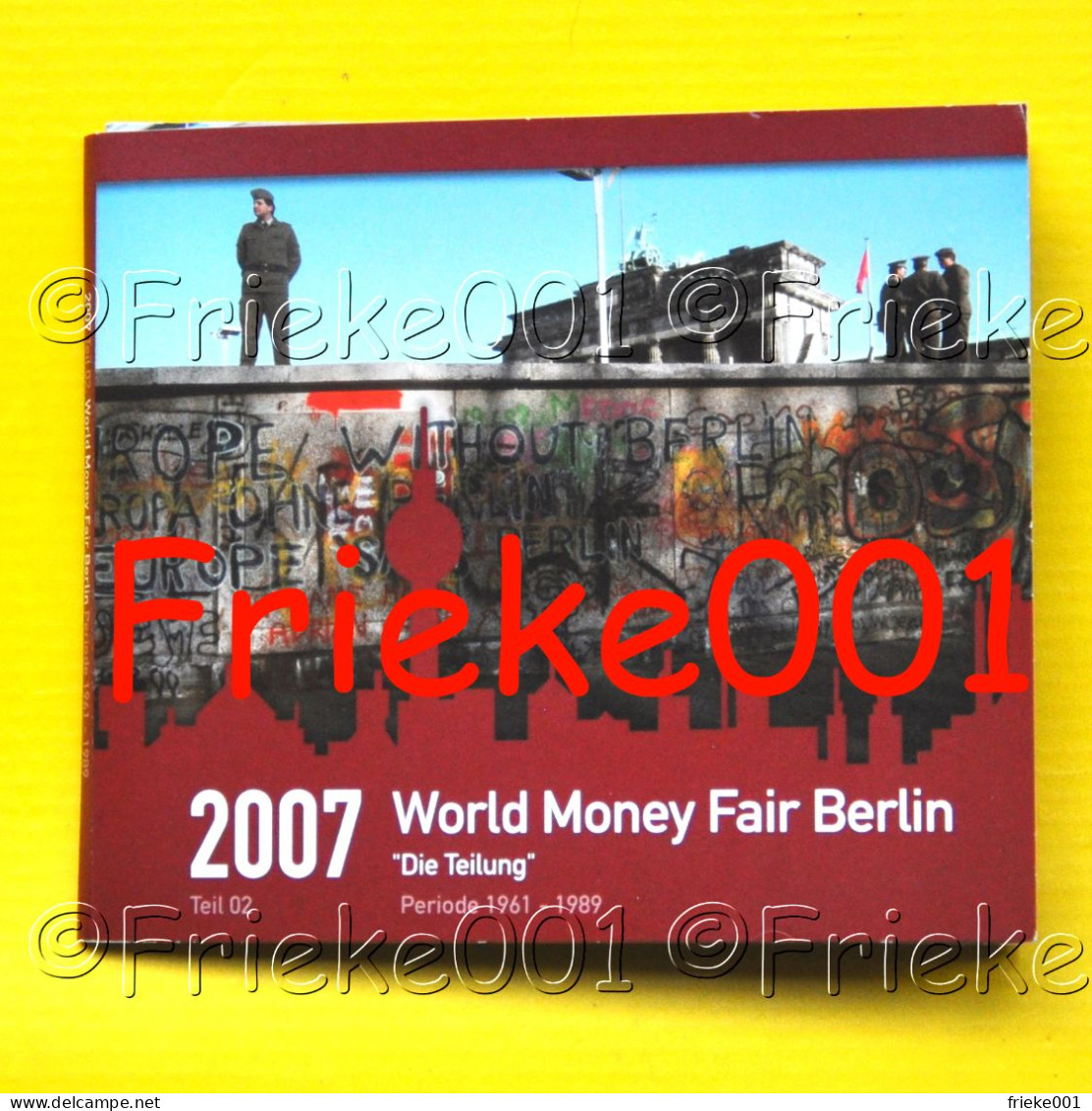 Nederland - Pays-bas - 2007 Bu.(World Money Fair Berlin) - Pays-Bas