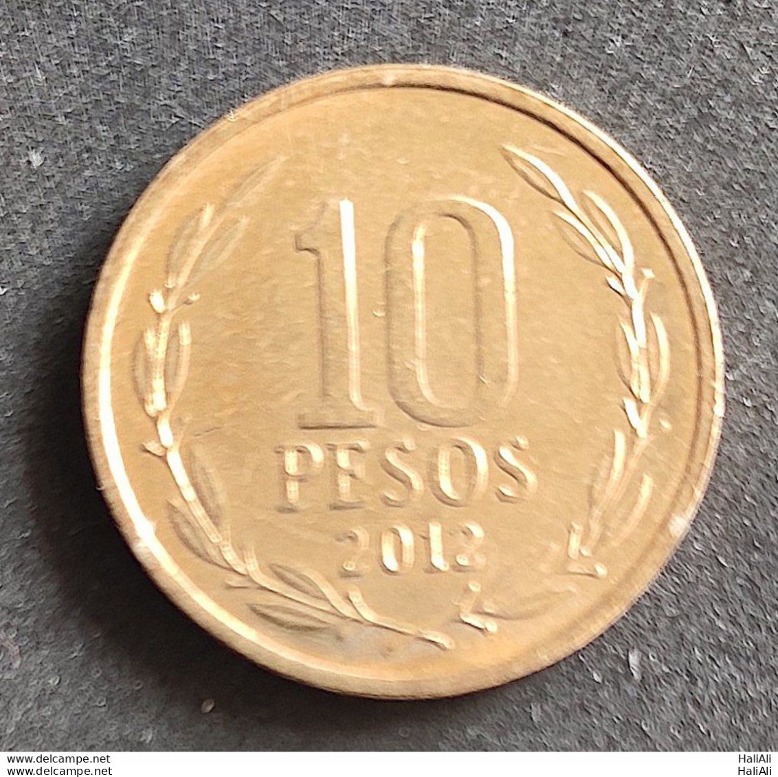 Coin Chile Coin 2012 10 Pesos 1 - Cile