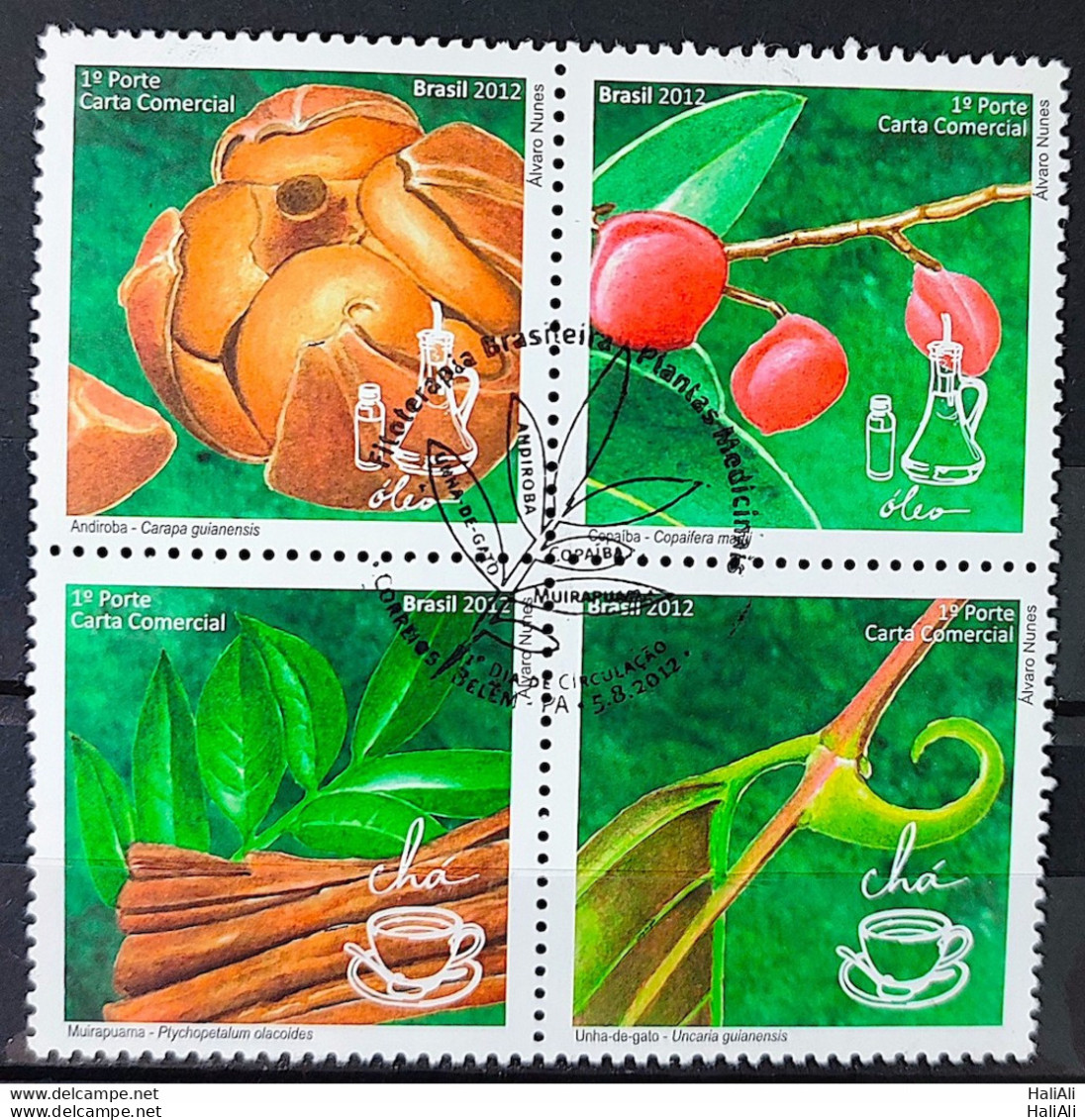 C 3221 Brazil Stamp Brazilian Phytotherapy Health  2012 CBC PA Belem 2 - Unused Stamps