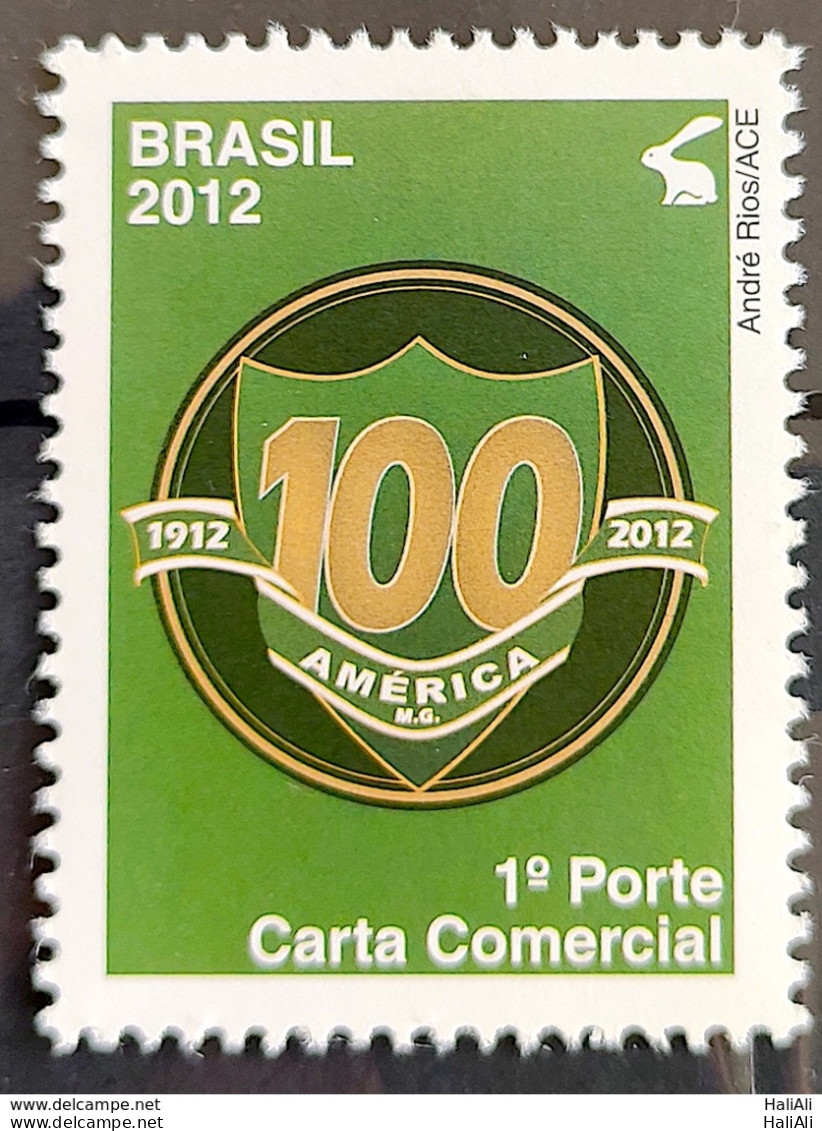 C 3187 Brazil Stamp America Mineiro MG Football 2012 - Unused Stamps