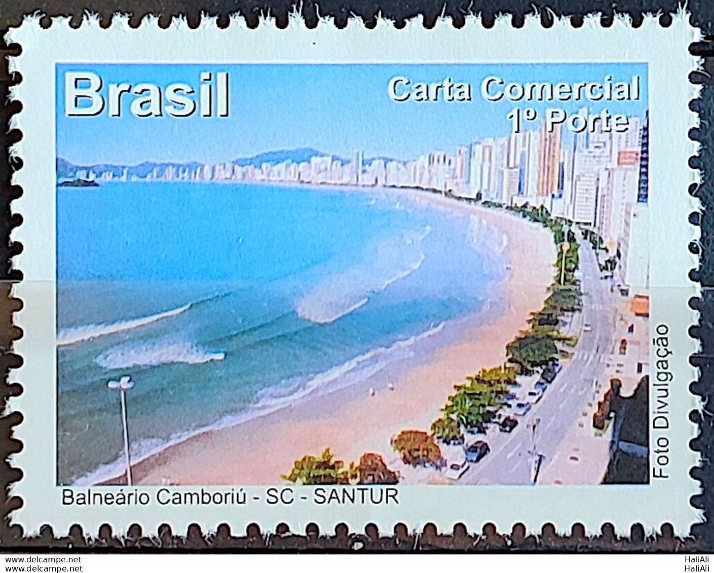 C 3177 Brazil Depersonalized Stamp Santa Catarina Charms Tourism 2012 Balneario Camboriu - Personalisiert