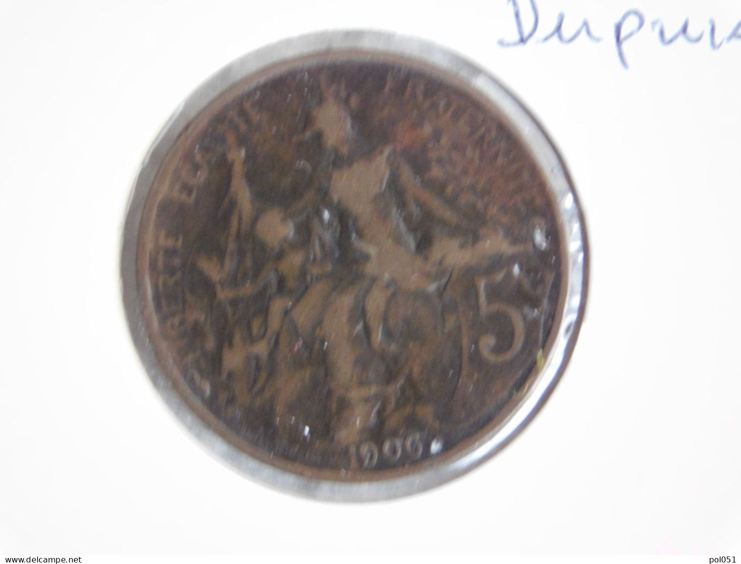 France 5 Centimes 1906 Dupuis (162) - 5 Centimes