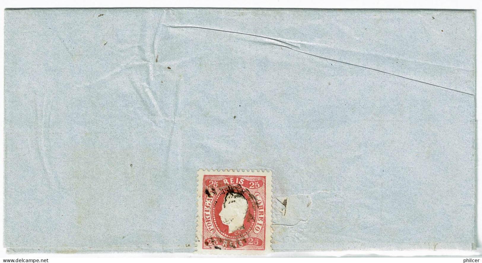 Portugal, 1863, # 30, Sta Comba Dão-Figueira Da Foz - Cartas & Documentos