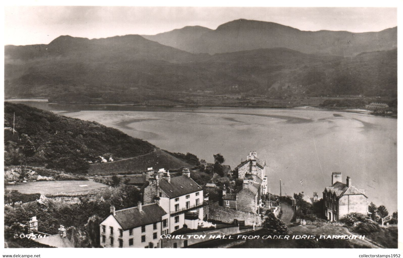 BARMOUTH, GWYNEDD, ARCHITECTURE, LAKE, MOUNTAIN, WALES, UNITED KINGDOM, POSTCARD - Gwynedd