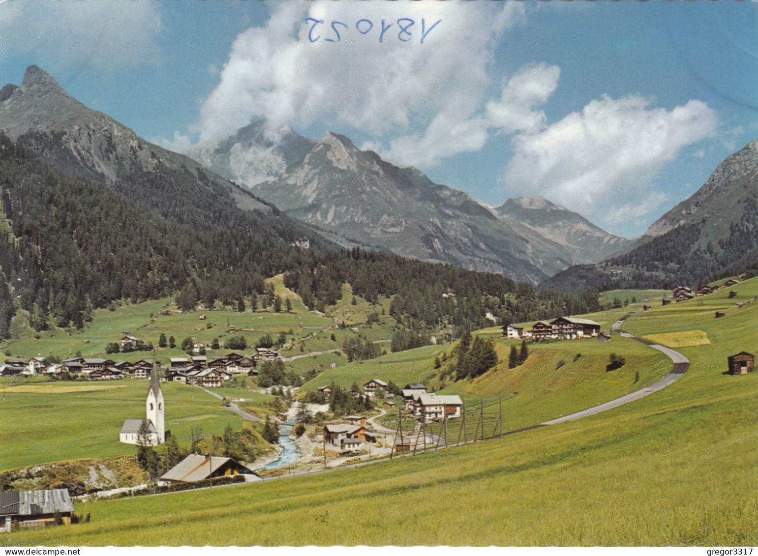 E5001) KALS Am Großglockner - Osttirol - Blick Auf Großdorf Und Burg - Gg. Blauspitze U. Tauerntal Kirche Straße Tc. - Kals