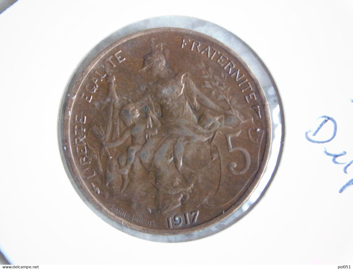 France 5 Centimes 1917 Dupuis (174) - 5 Centimes