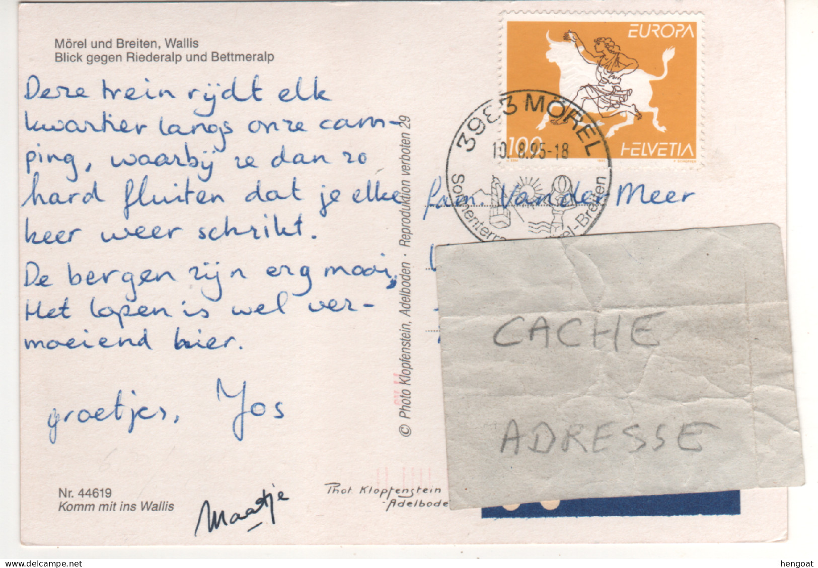 Timbre , Stamp " EUROPA : Zoodiaque , Taureau " Sur CP , Carte , Postcard Du 10/08/95 - Covers & Documents