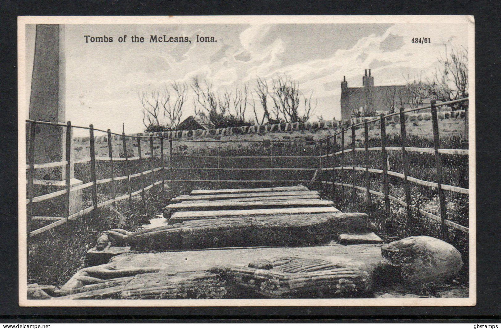Tombs Of The McLeans Iona Inner Hebrides Unposted Card As Scanned Post Free(UK)a - Argyllshire
