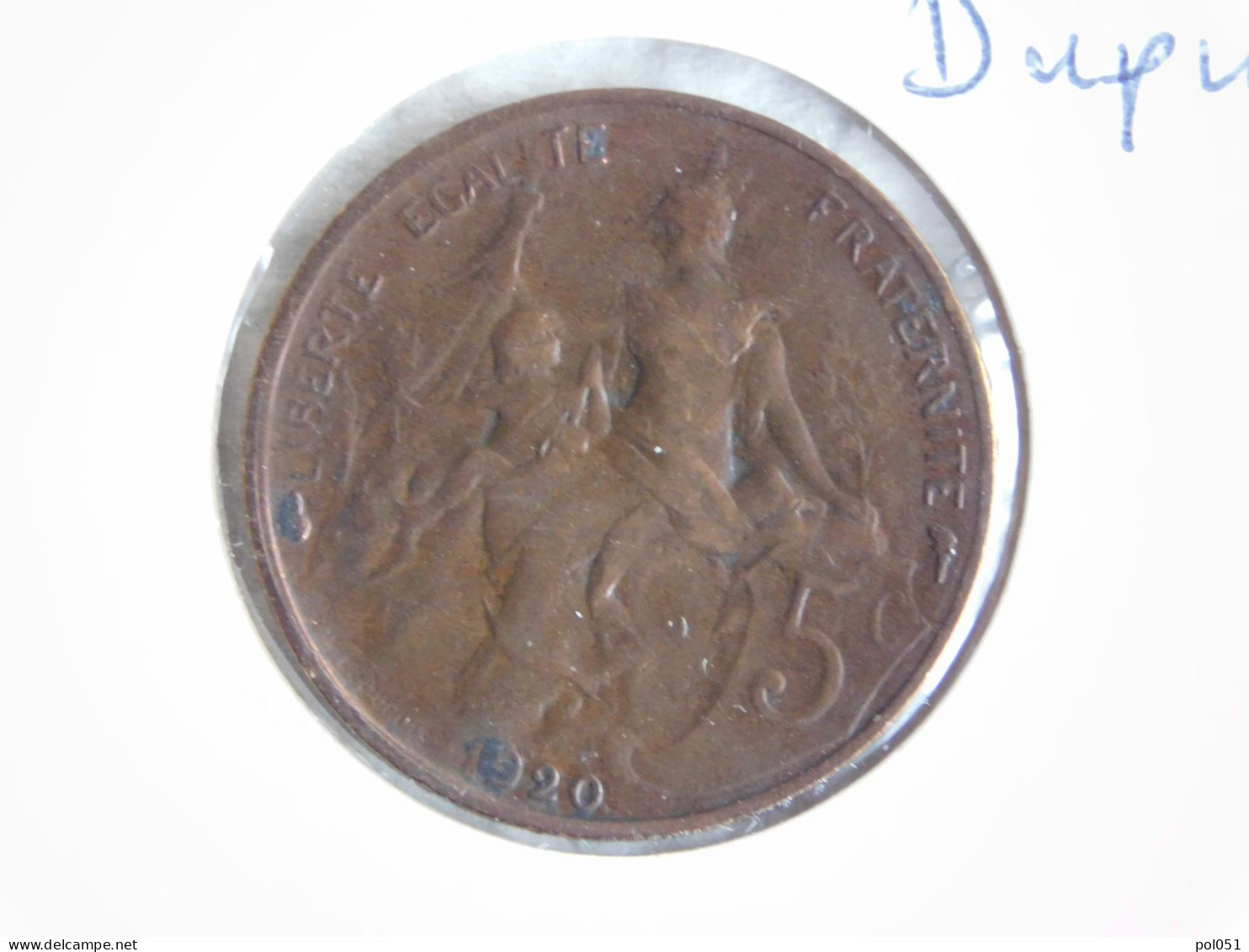 France 5 Centimes 1920 Dupuis (175) - 5 Centimes