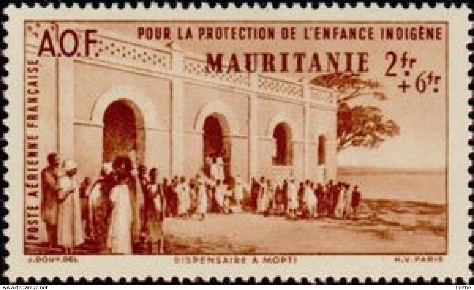 MAURITANIE - Dispensaire, Mopti - Unused Stamps