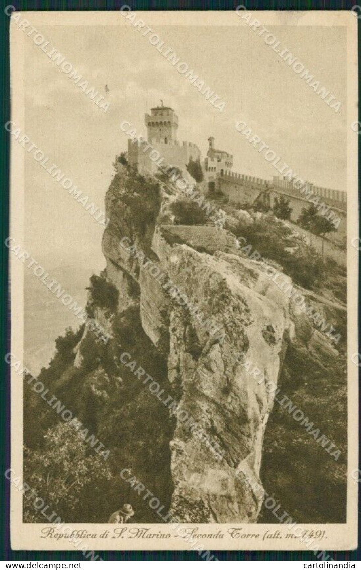 San Marino PIEGA Cartolina MQ5436 - Saint-Marin