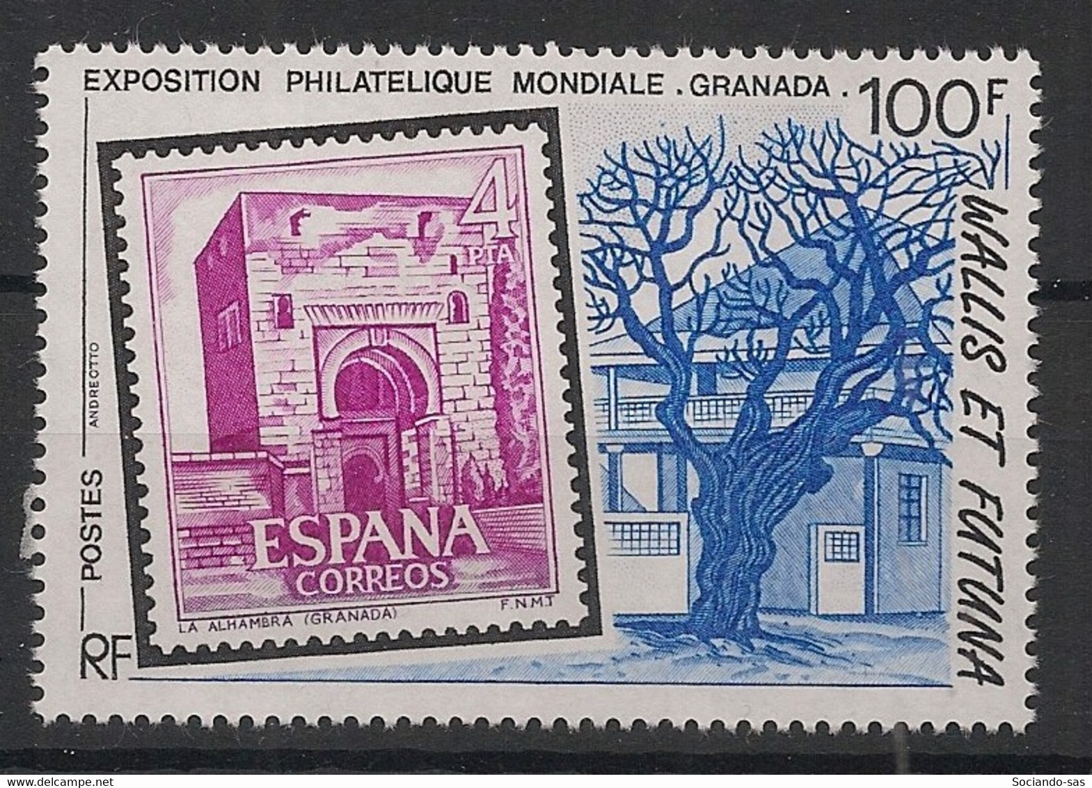 WALLIS ET FUTUNA - 1992 - N°YT. 428 - Granada 92 - Neuf Luxe ** / MNH / Postfrisch - Unused Stamps