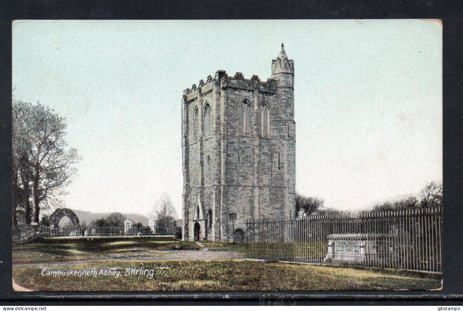 Cambuskenneth Abbey Stirling Unposted Card As Scanned Post Free(UK) - Stirlingshire