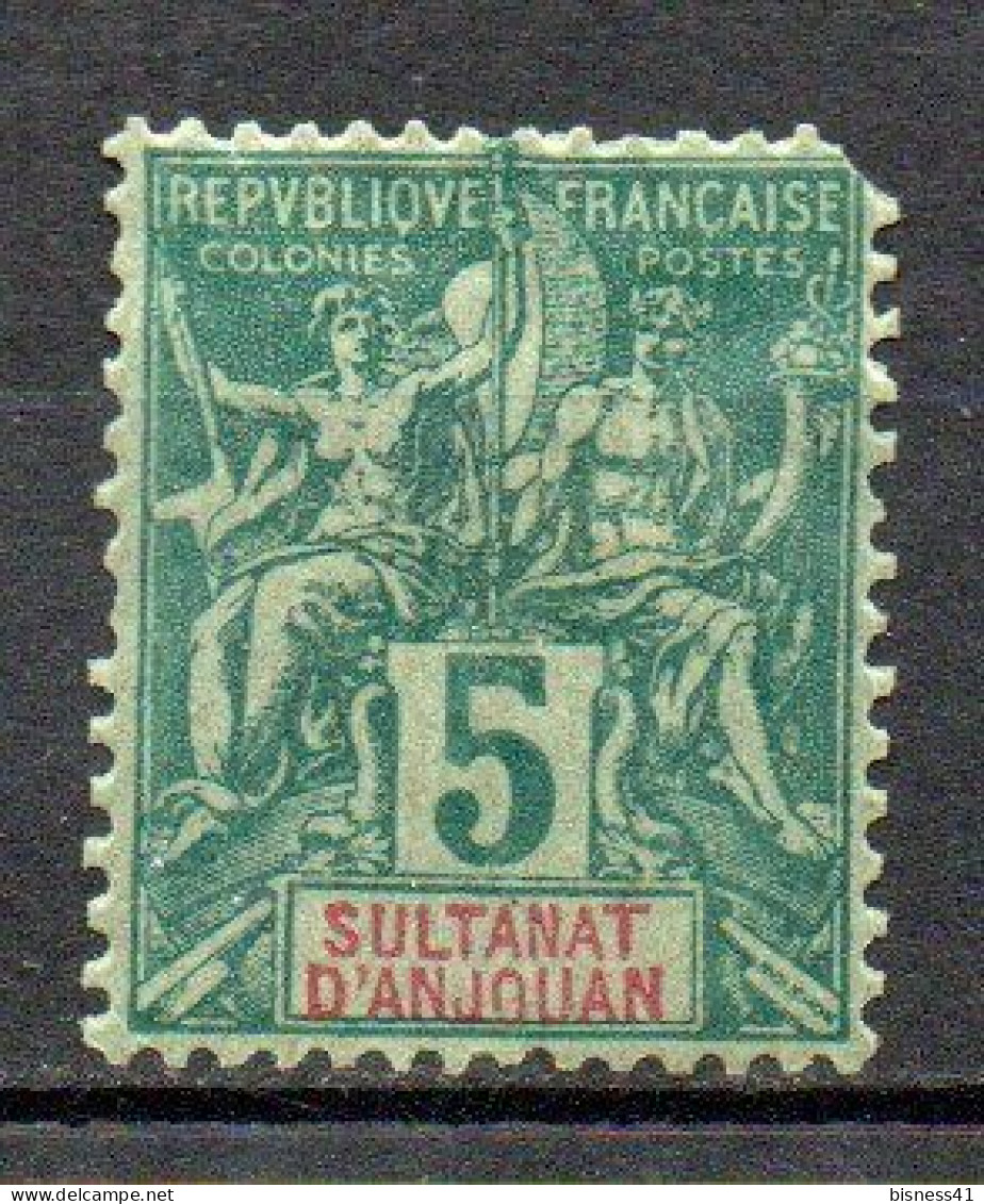 Col41  Colonie Anjouan N° 4 Neuf X MH Cote 10,00€ - Unused Stamps