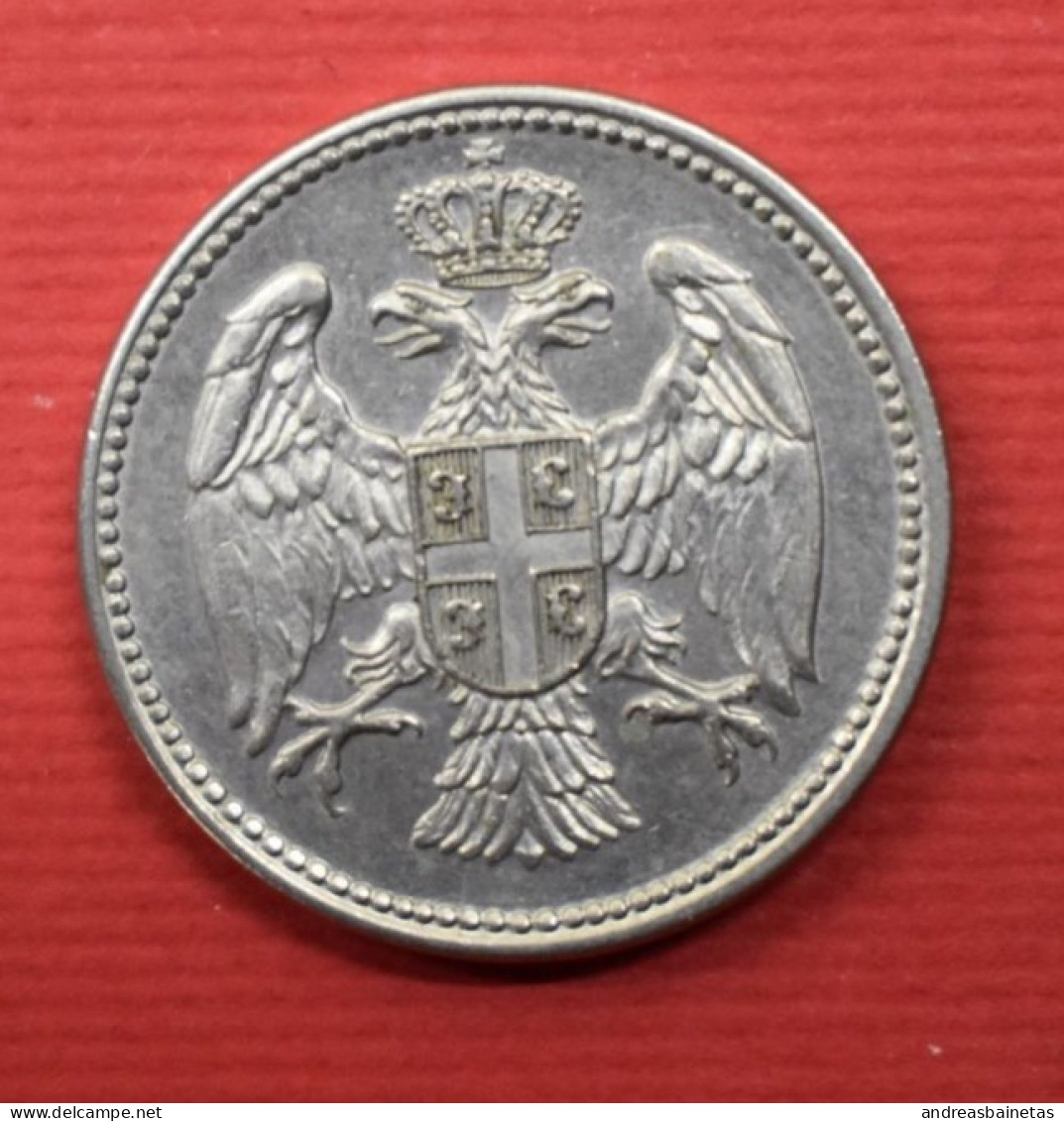 Coins Serbia 20 Para - Milan I / Aleksandar I / Petar I 1917 VF - Serbia