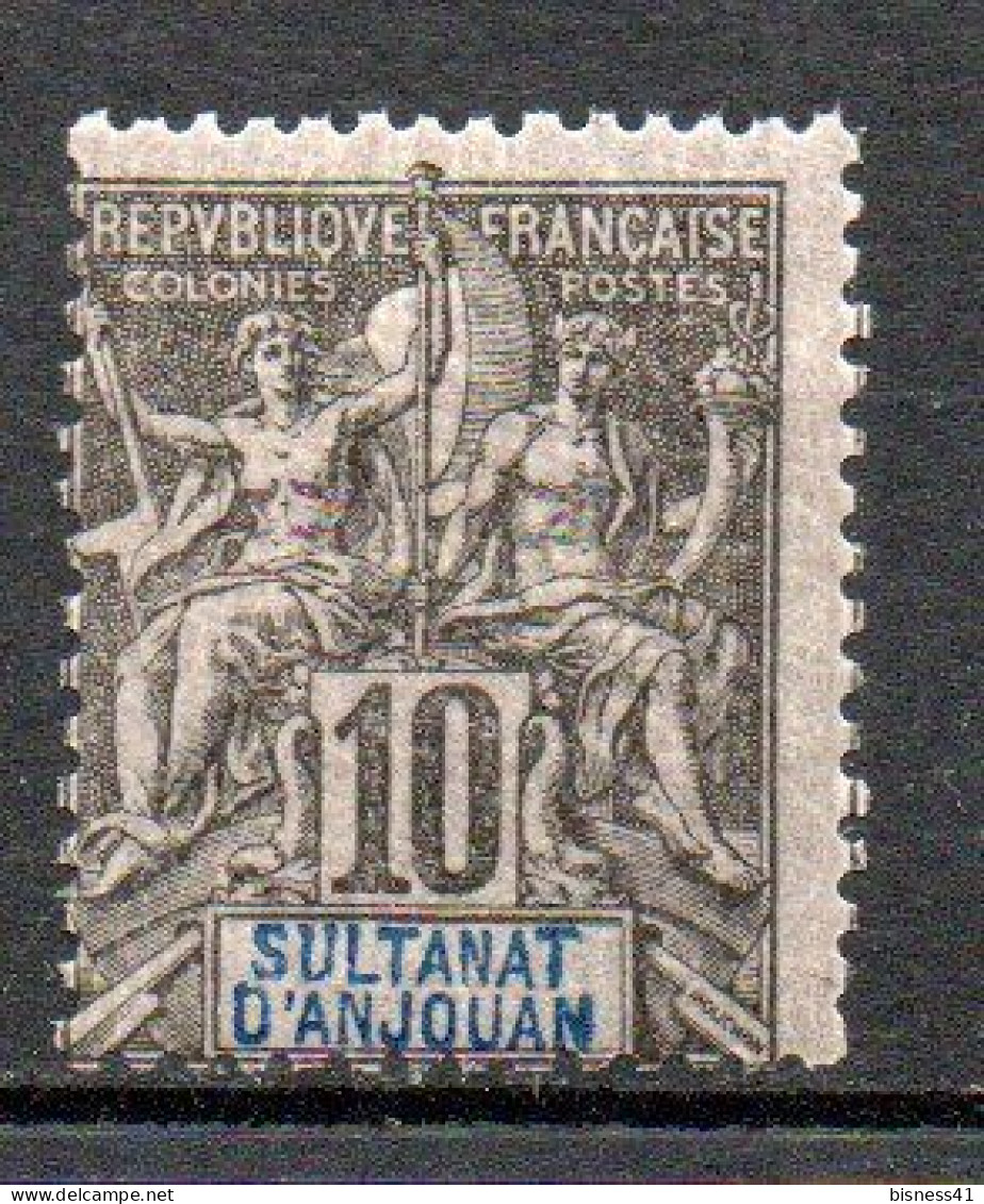 Col41  Colonie Anjouan N° 5 Neuf XX MNH Cote 26,00€ - Unused Stamps