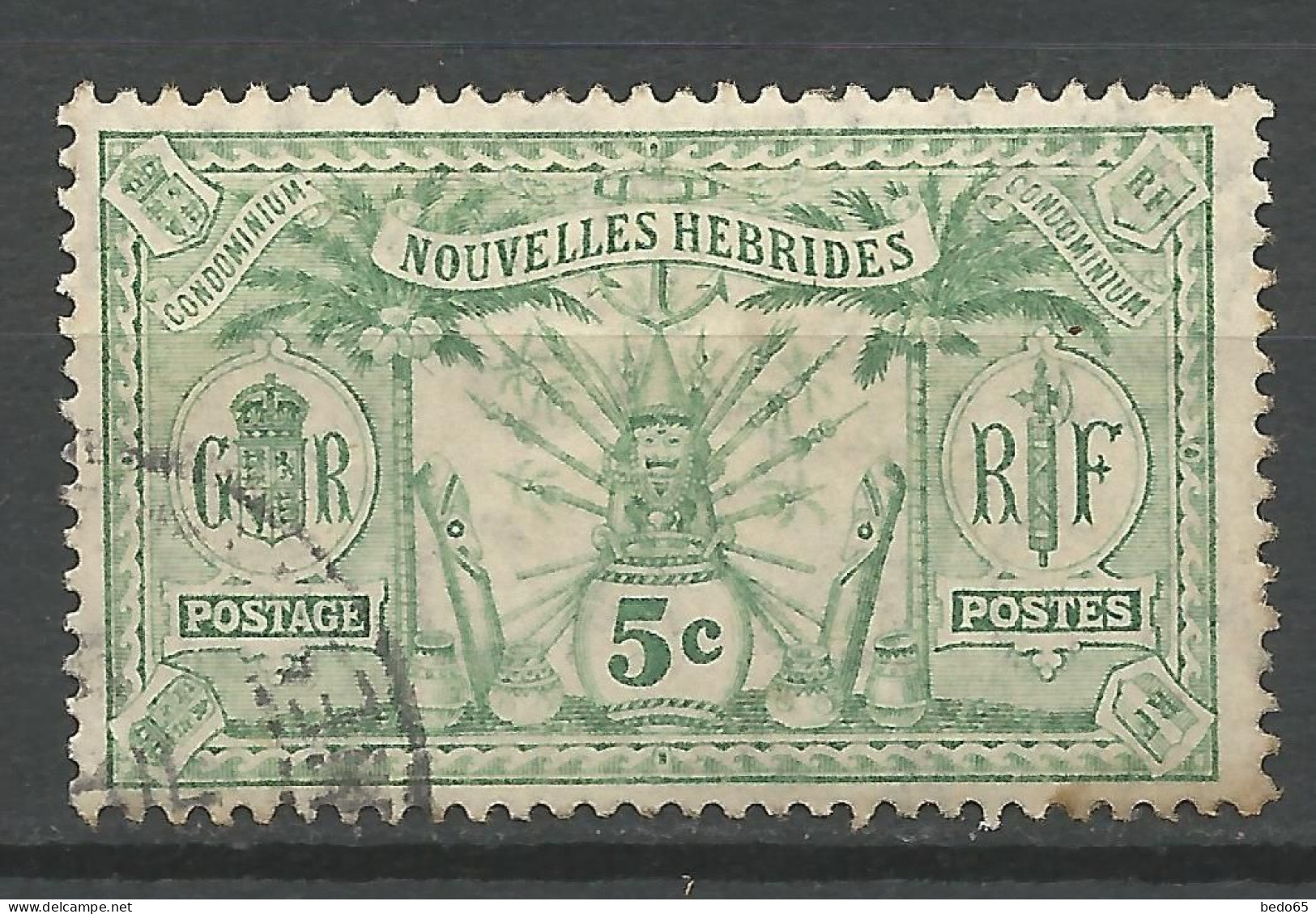 NOUVELLES-HEBRIDES N° 27 OBL / Used - Oblitérés