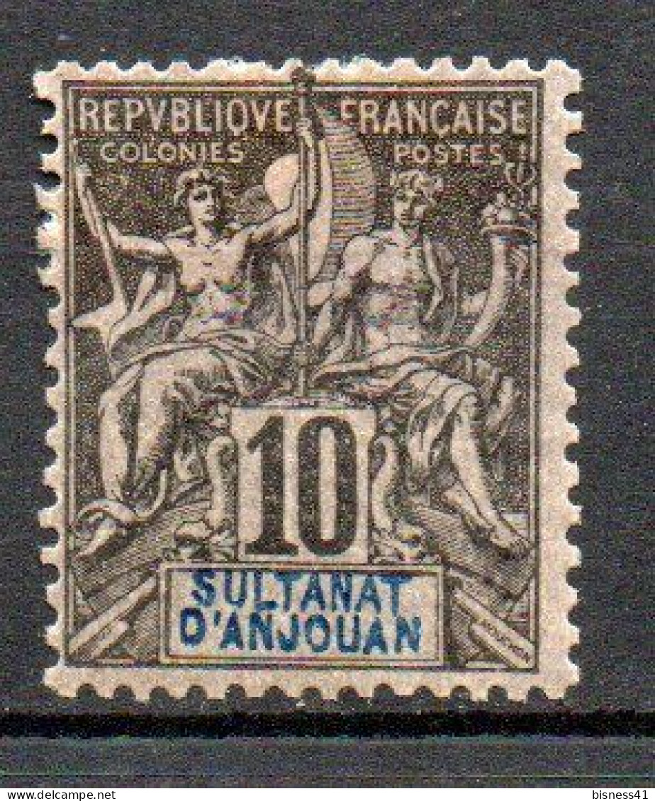 Col41  Colonie Anjouan N° 5 Neuf X MH Cote 13,00€ - Unused Stamps