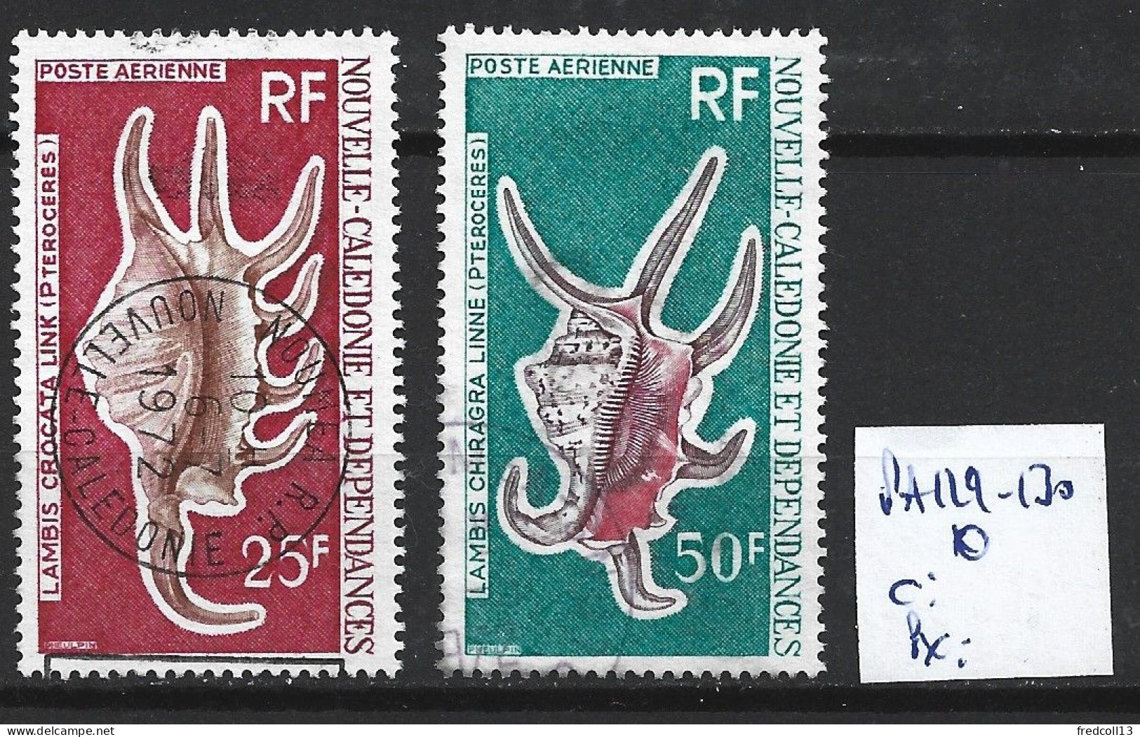 NOUVELLE-CALEDONIE PA 129-30 Oblitérés Côte 10.80 € - Used Stamps