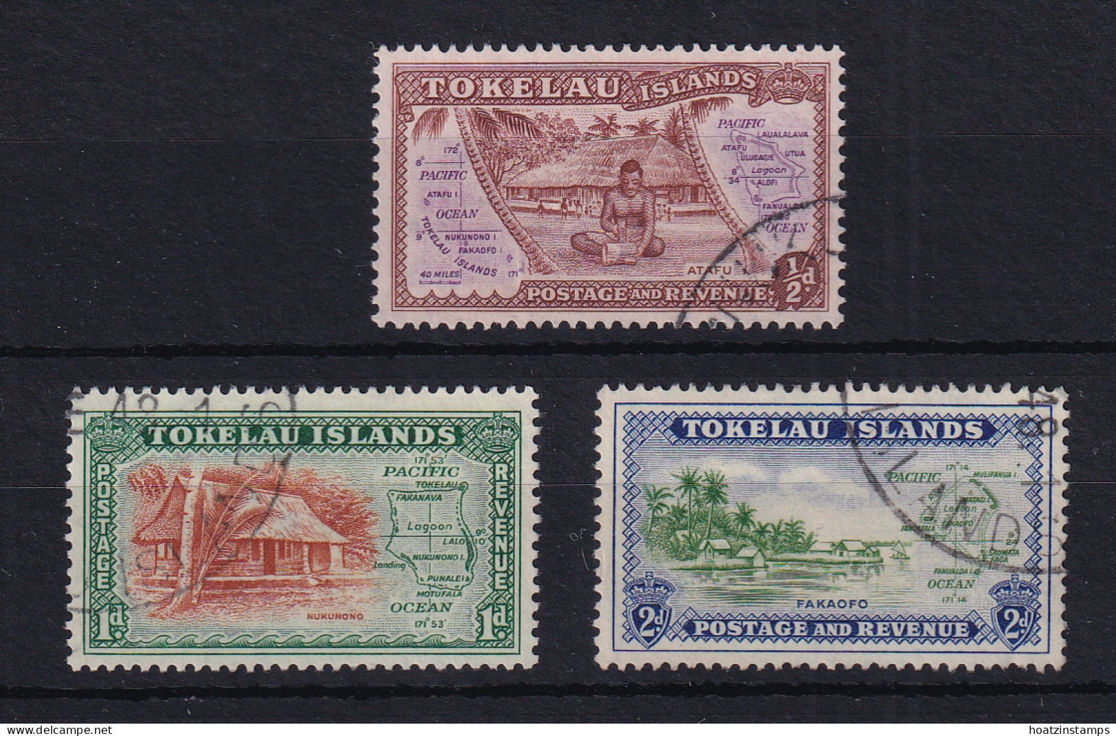 Tokelau Islands: 1948   Pictorials     Used - Tokelau