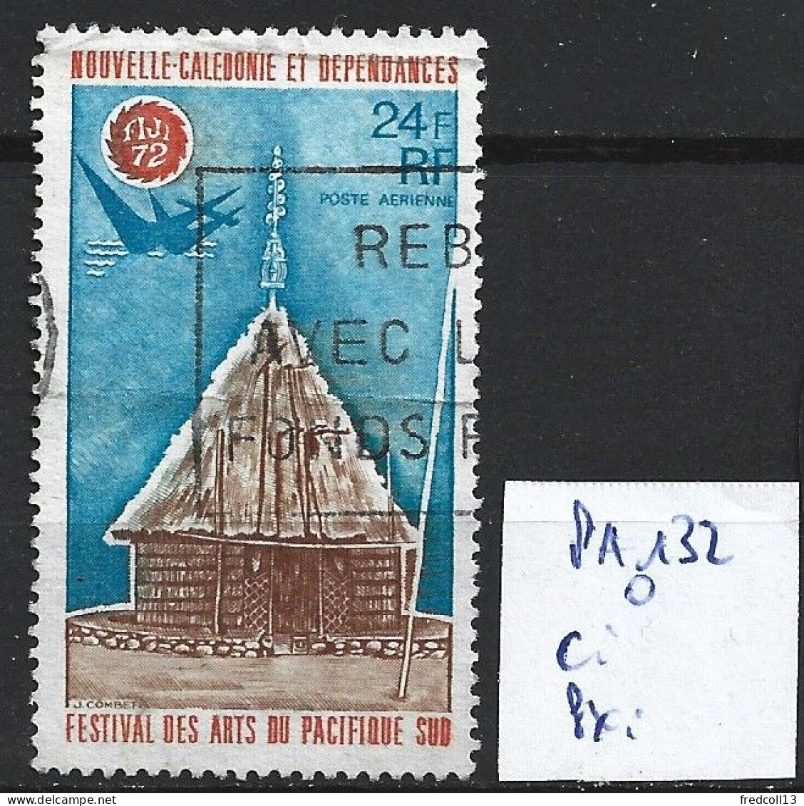 NOUVELLE-CALEDONIE PA 132 Oblitéré Côte 2.30 € - Used Stamps