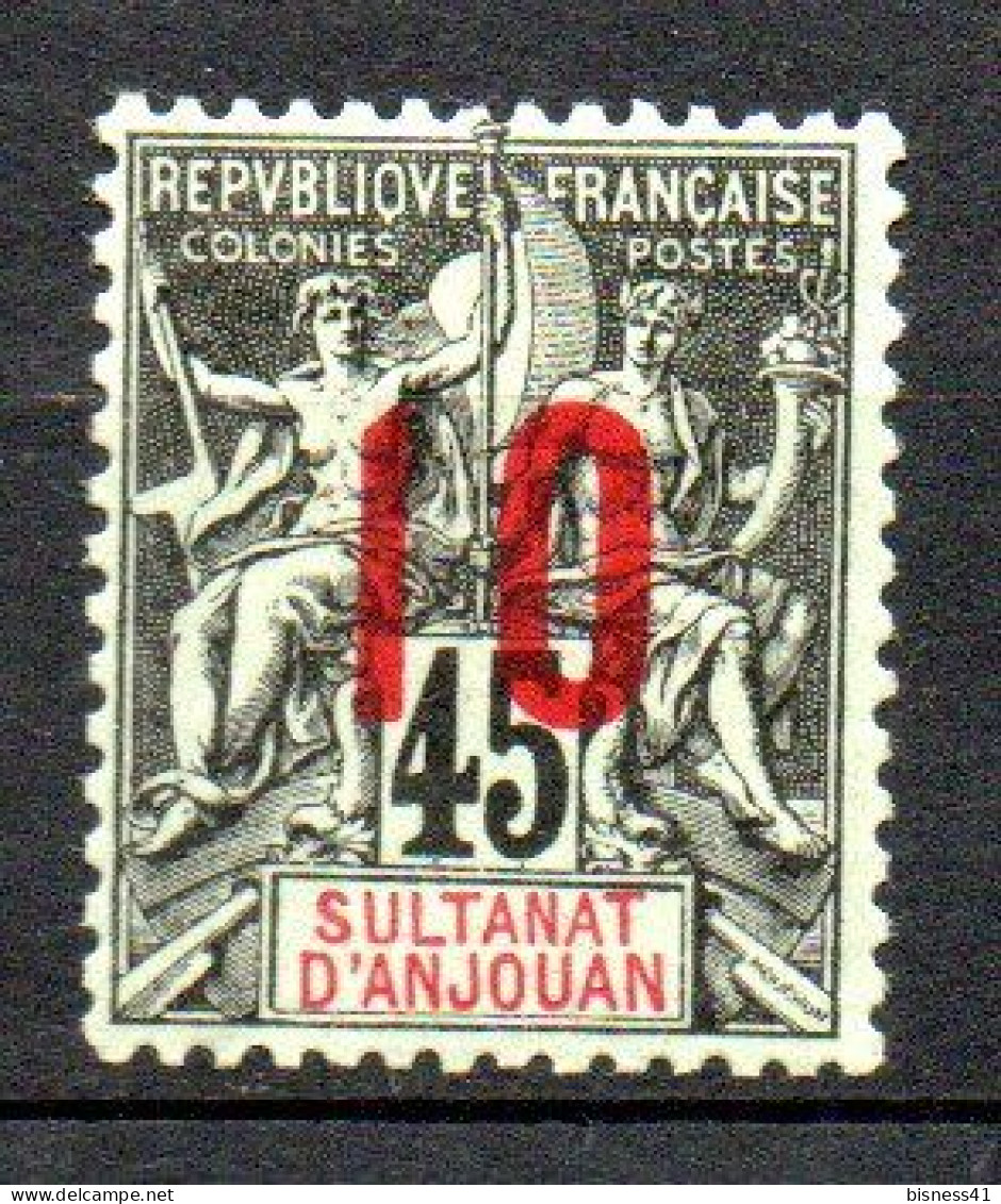Col41  Colonie Anjouan N° 27 Neuf X MH   Cote 4,00€ - Unused Stamps