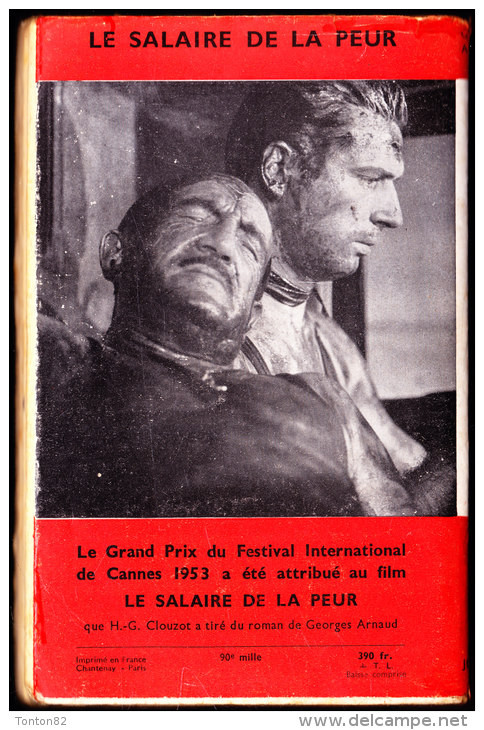 Georges Arnaud - Le Salaire De La Peur - Éditons Julliard - ( 1953 ) . - Aventura