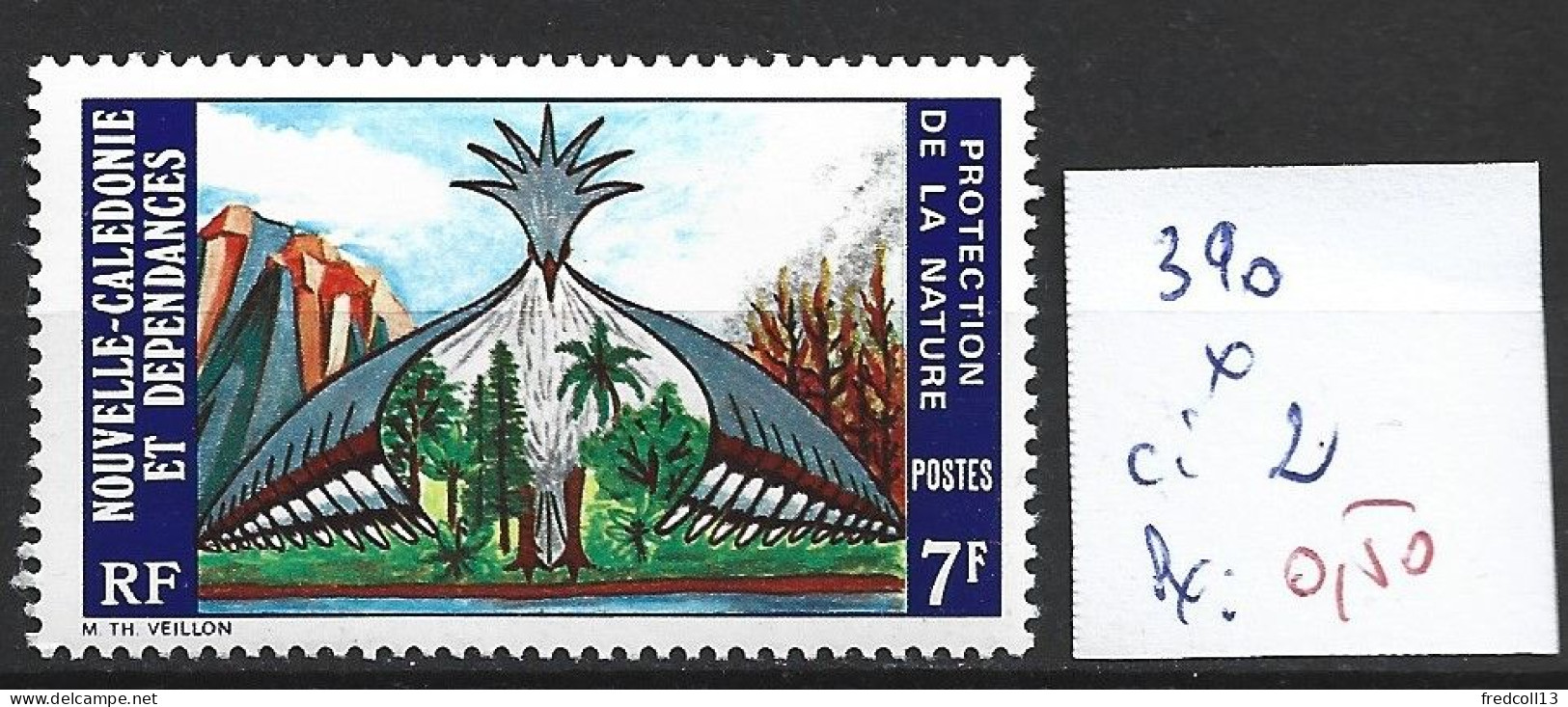 NOUVELLE-CALEDONIE 390 * Côte 2 € - Unused Stamps