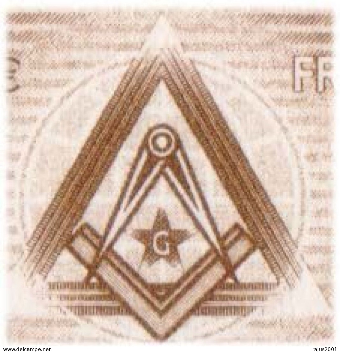 National Grand Lodge, Masonic Lodge, Freemasonry, Deluxe Proof Sheet MNH SUPERB CONDITION - Francmasonería