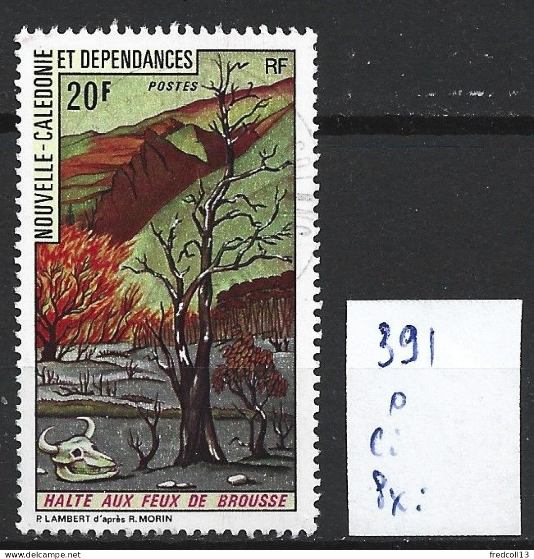 NOUVELLE-CALEDONIE 391 Oblitéré Côte 1.60 € - Used Stamps