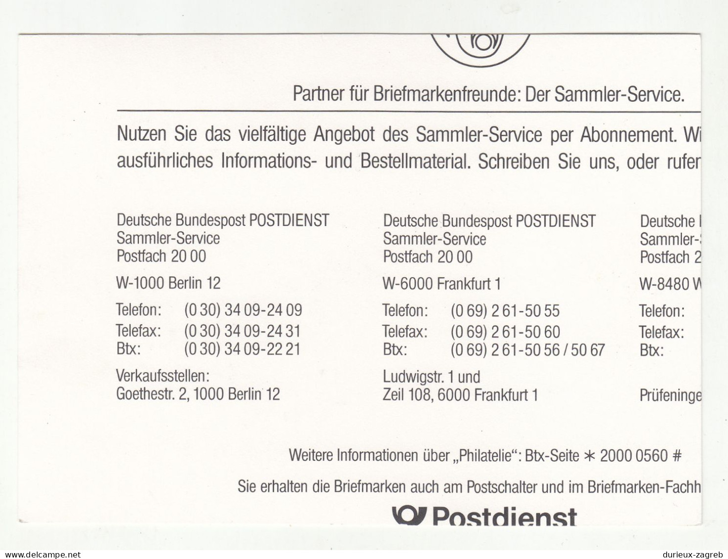 Germany 1991 Lillienthal-Wolfmüller-Gedenkflug Card -postmark B240301 - Other (Air)