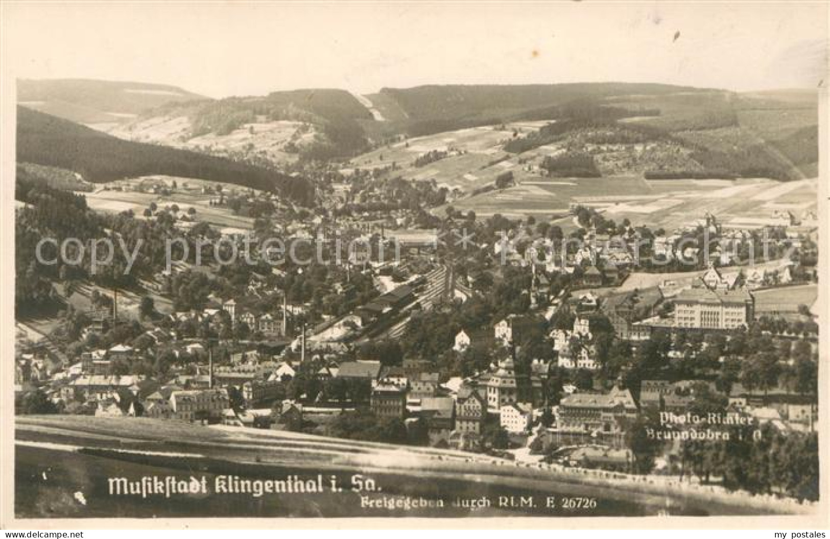 73698604 Klingenthal Vogtland Gesamtansicht Klingenthal Vogtland - Klingenthal