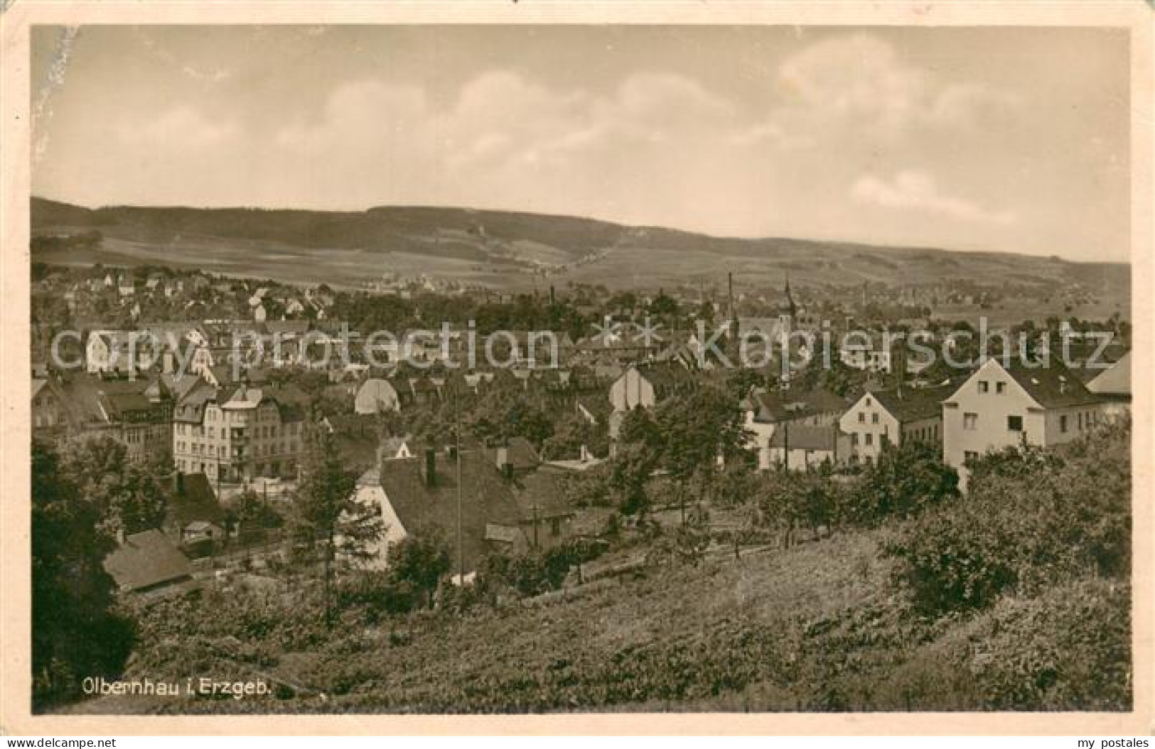 73698579 Olbernhau Erzgebirge Gesamtansicht Olbernhau Erzgebirge - Olbernhau