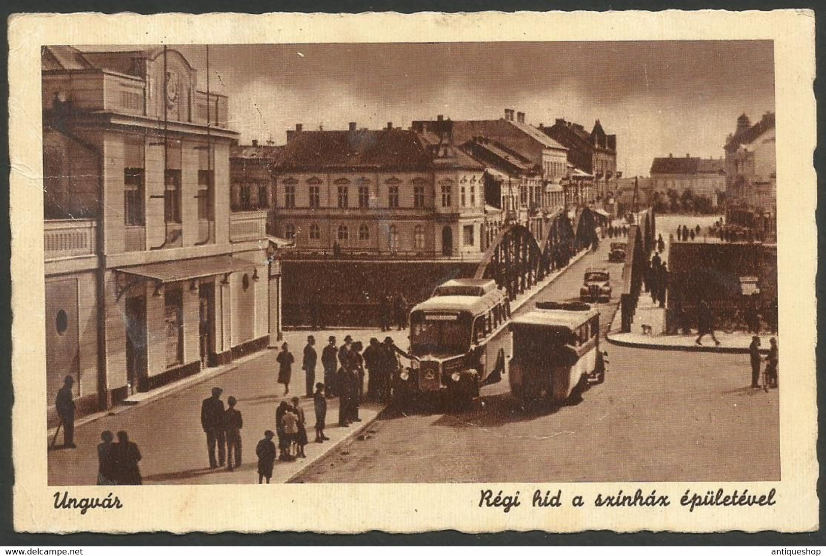 Ukraine-----Uzhhorod (Ungvár)-----old Postcard - Ukraine