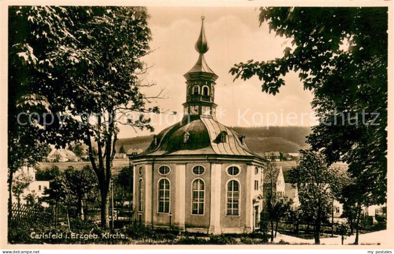 73698568 Carlsfeld Erzgebirge Kirche Carlsfeld Erzgebirge - Eibenstock