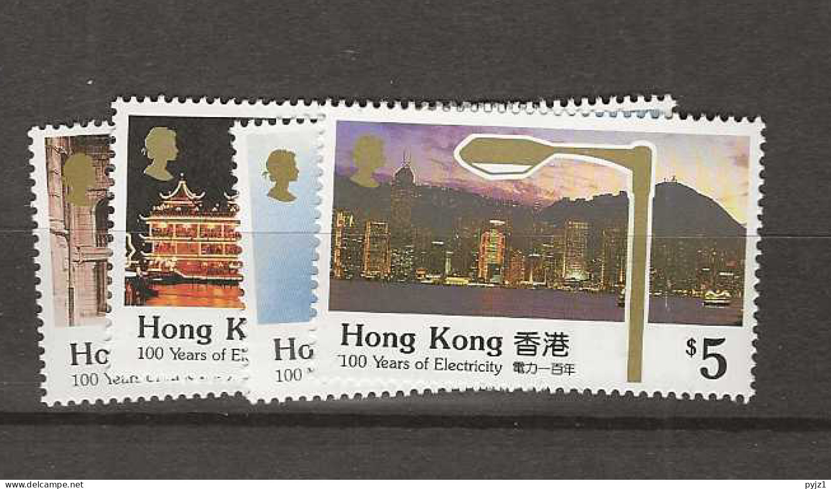 1990 MNH Hong Kong, Mi 585-98 Postfris** - Ungebraucht