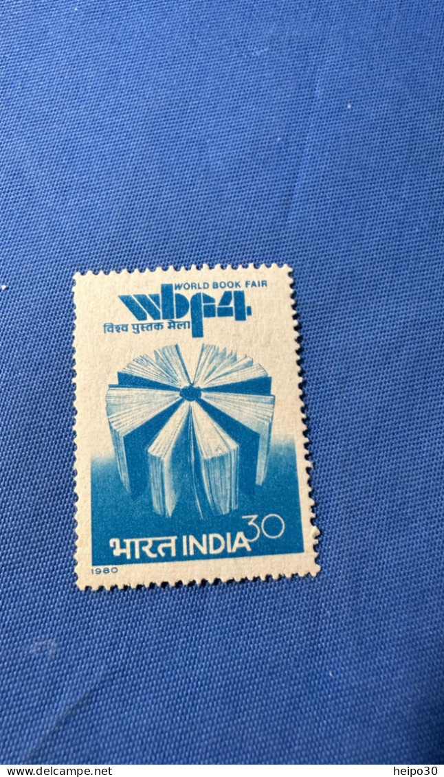 India 1980 Michel 816 Welt Buchmesse MNH - Ungebraucht