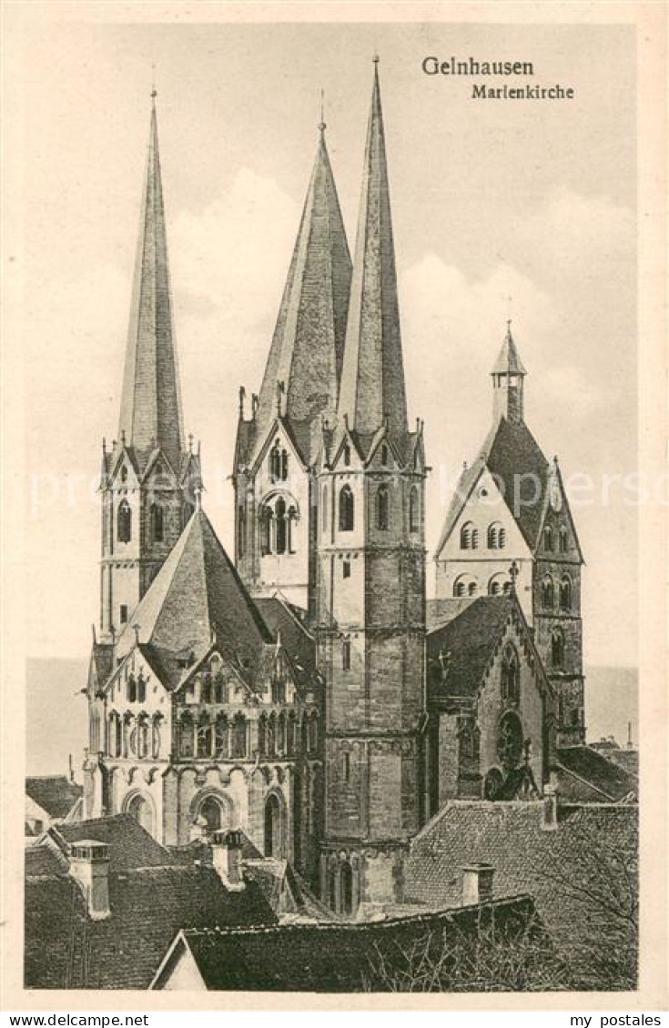 73698417 Gelnhausen Marienkirche Gelnhausen - Gelnhausen