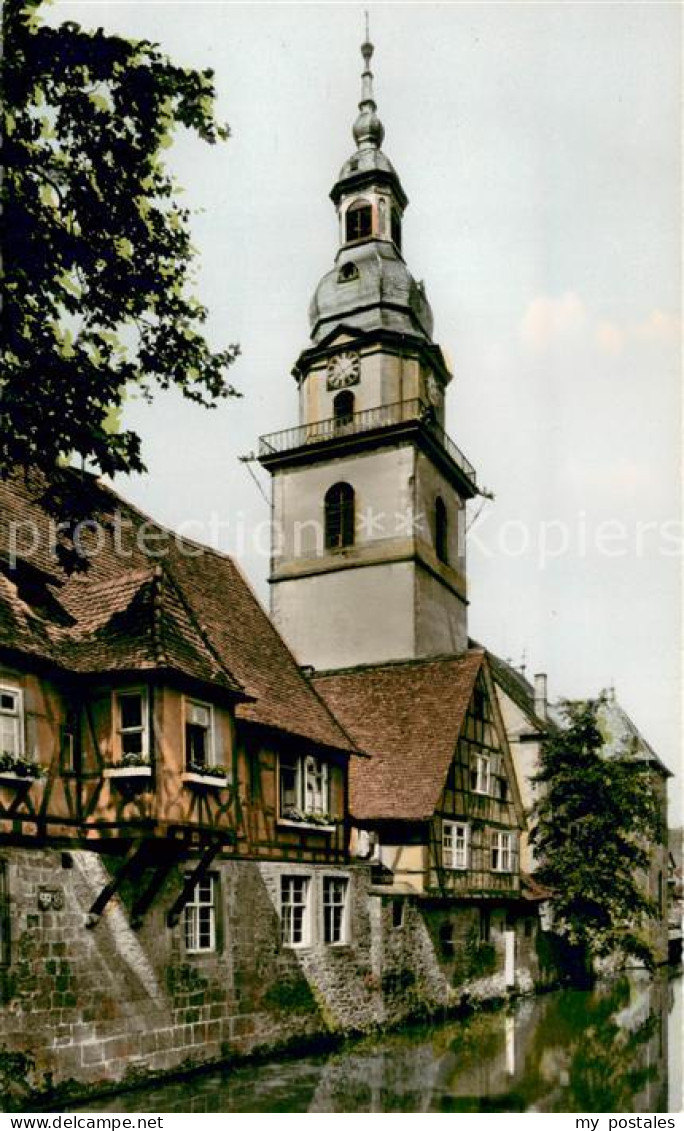 73698050 Erbach Odenwald Partie An Der Muemling Kirchturm Erbach Odenwald - Erbach