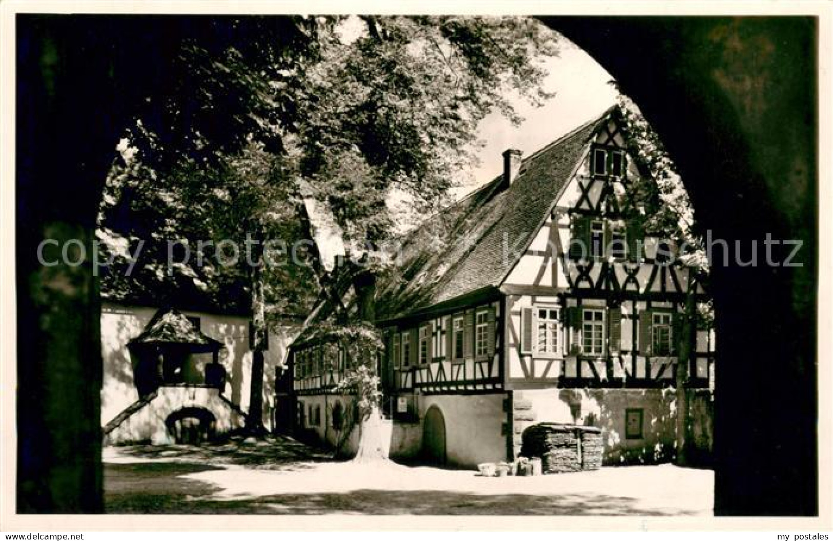 73698041 Michelstadt Kellereihof Fachwerkhof Michelstadt - Michelstadt