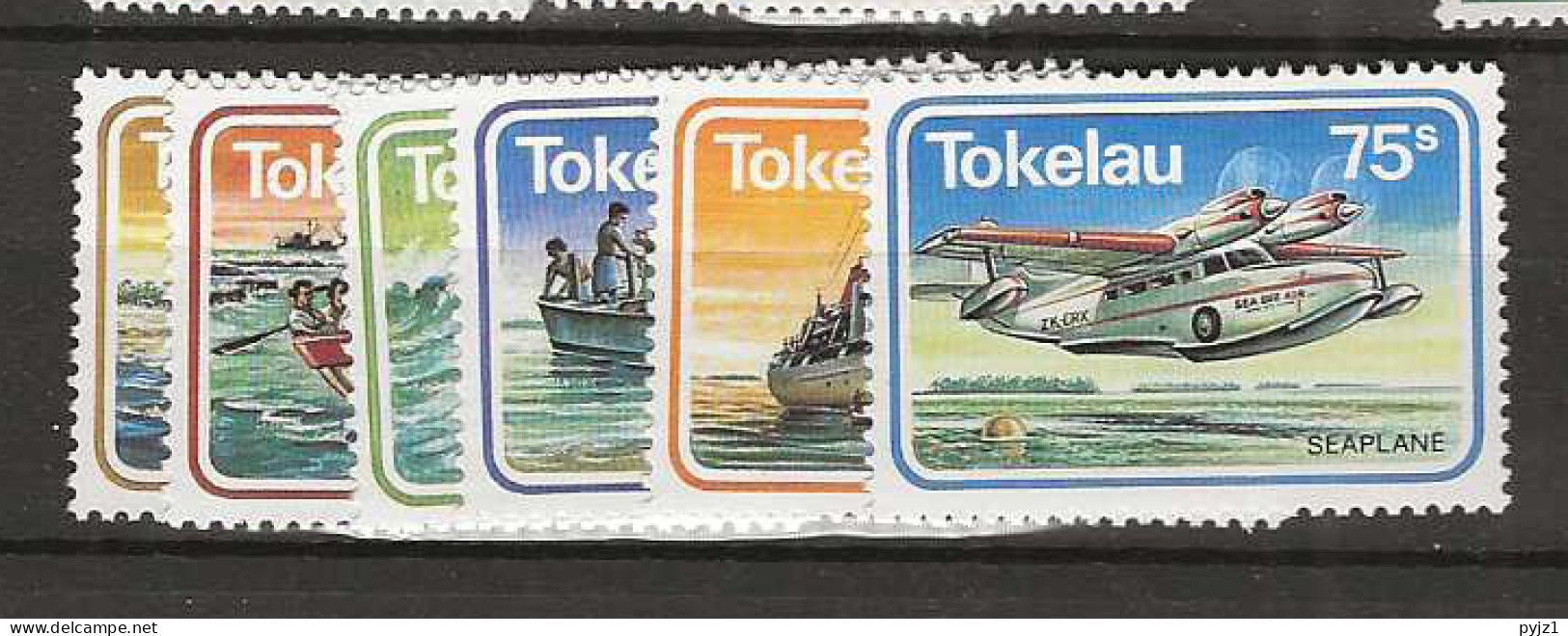 1983 MNH Tokelau Mi 84-89 Postfris** - Tokelau