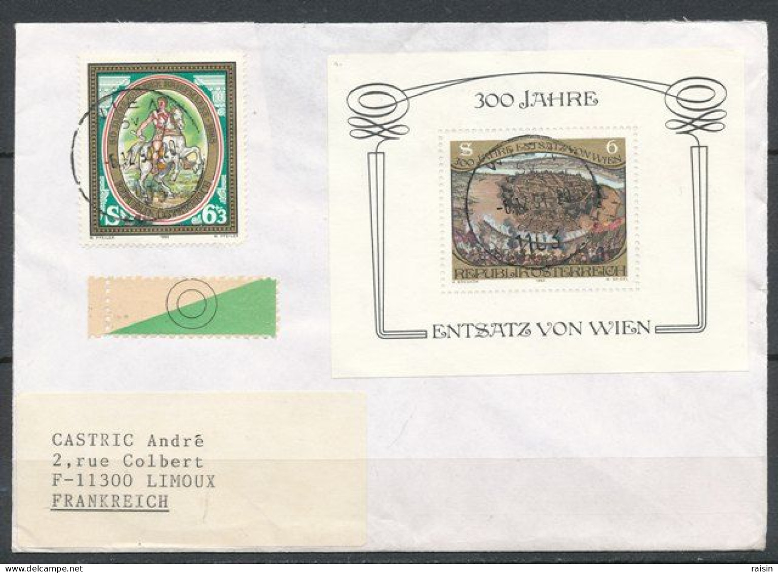 Autriche 1983, 1985,   Lettre Ayant Circulé - Storia Postale